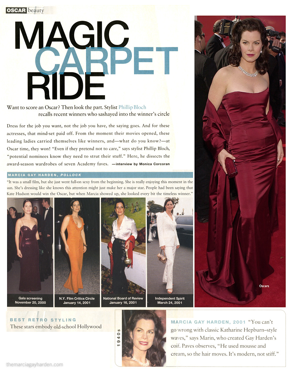 Marcia Gay Harden - Press - Pollock